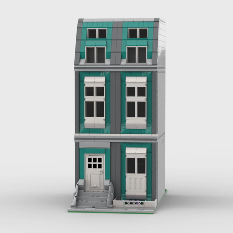 710pcs MOC Townhouse Facade Modular Streetscape Model Building Blocks Construction Toys Christmas Gifts Education Brick Kids
710pcs MOC Townhouse Facade Modular Streetscape Model Building Blocks Construction Toys Christmas Gifts Education Brick Kids