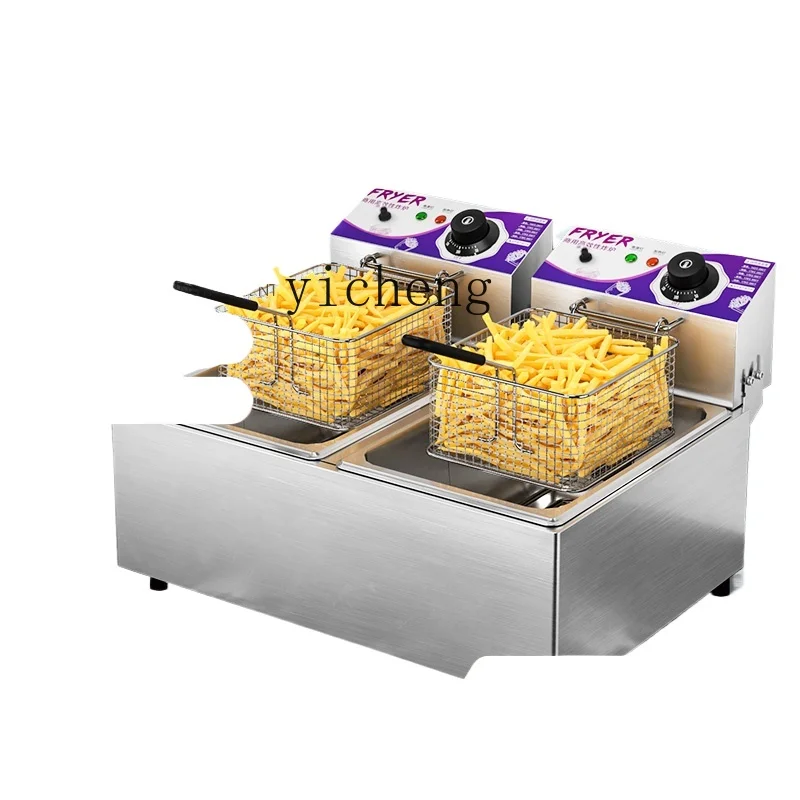 ZK fryer Commercial electric fryer Large capacity fritters French fries potato tower fryer
ZK fryer Commercial electric fryer Large capacity fritters French fries potato tower fryer