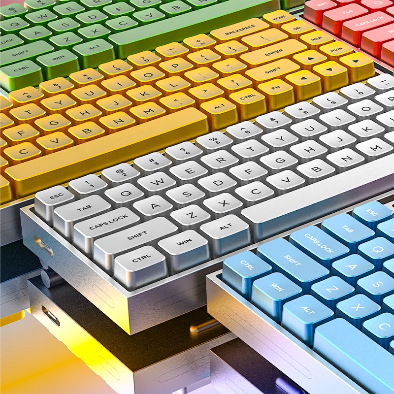 008 Aluminum Alloy Keycaps Magnetic Switch Mechanical Keyboards 68 Keys Custom Gateron Cherry Axis RGB Gaming Mechanical Keyboar
008 Aluminum Alloy Keycaps Magnetic Switch Mechanical Keyboards 68 Keys Custom Gateron Cherry Axis RGB Gaming Mechanical Keyboar