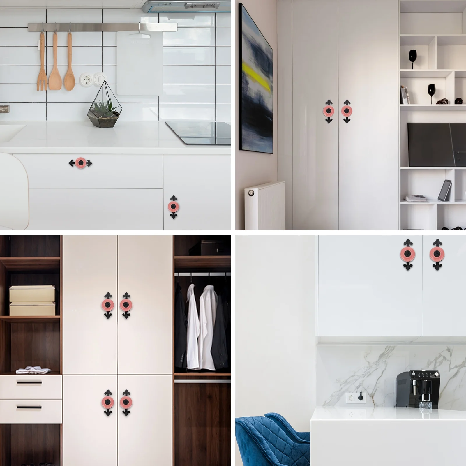 4Pcs Zinc Alloy Decorative Furniture Handles Ceramic Pulls for Cabinet Drawer Wardrobe Replacement Furniture Door Knob
4Pcs Zinc Alloy Decorative Furniture Handles Ceramic Pulls for Cabinet Drawer Wardrobe Replacement Furniture Door Knob