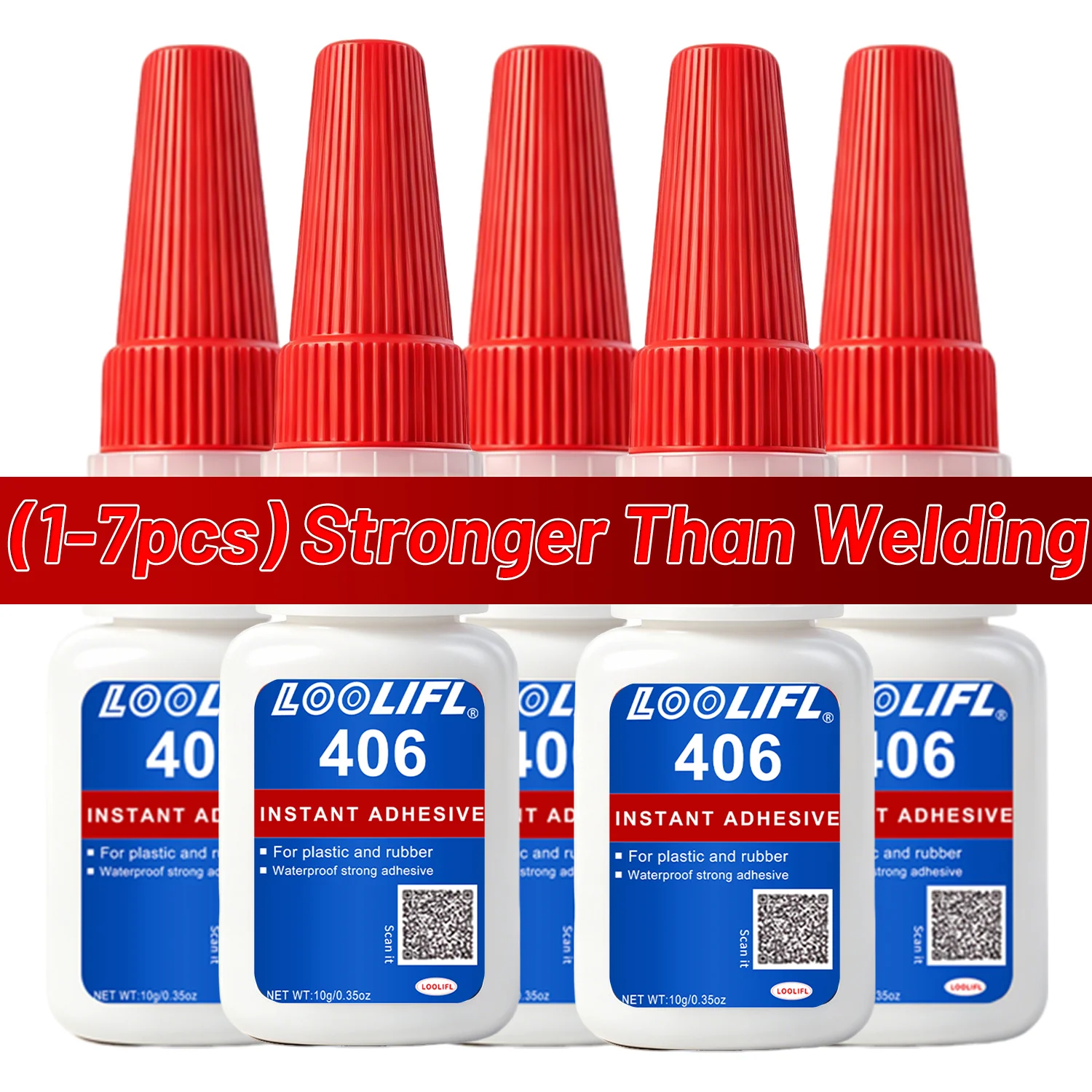 LOOLIFL 1-7Pcs Super Glue Instant Strong Universal Fast Dry Adhesive For Plastic Metal Ceramic Wood Glass Repair Bonding Tools
LOOLIFL 1-7Pcs Super Glue Instant Strong Universal Fast Dry Adhesive For Plastic Metal Ceramic Wood Glass Repair Bonding Tools