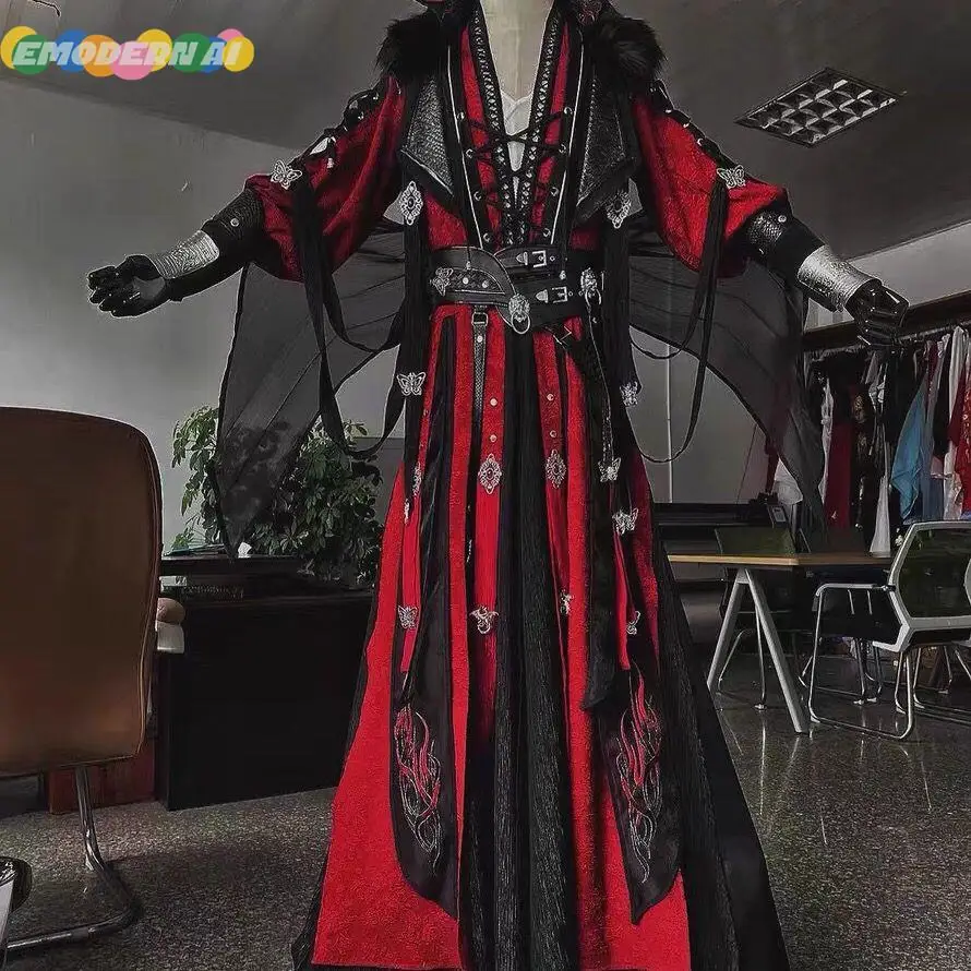 Китайский сериал TGCF Tian Guan Ci Fu Xie Lian Hua Cheng Косплей Костюм Hua Cheng Cos Платье Hanfu Полный комплект
Китайский сериал TGCF Tian Guan Ci Fu Xie Lian Hua Cheng Косплей Костюм Hua Cheng Cos Платье Hanfu Полный комплект