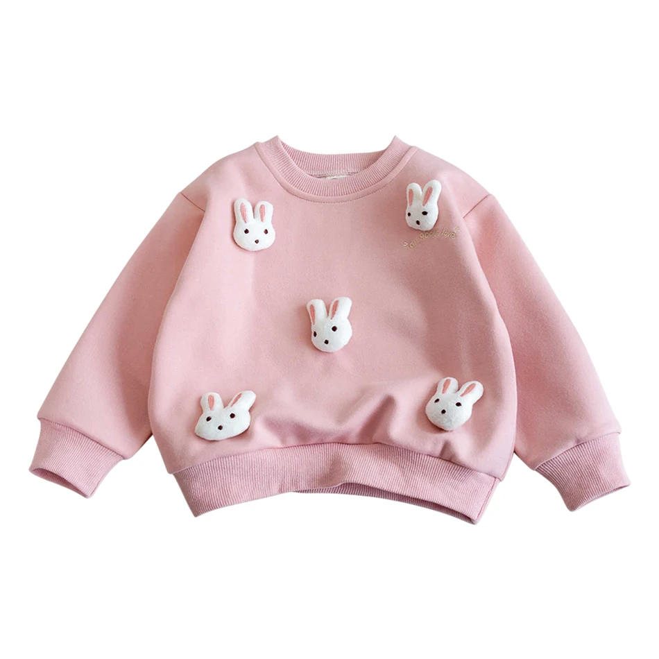 New Arrival autumn Girls Cartoon 3D RaAdorablbbit Sweatshirts Fashionable Daily Versatile Warm and Soft Autumn Children Clothing
New Arrival autumn Girls Cartoon 3D RaAdorablbbit Sweatshirts Fashionable Daily Versatile Warm and Soft Autumn Children Clothing