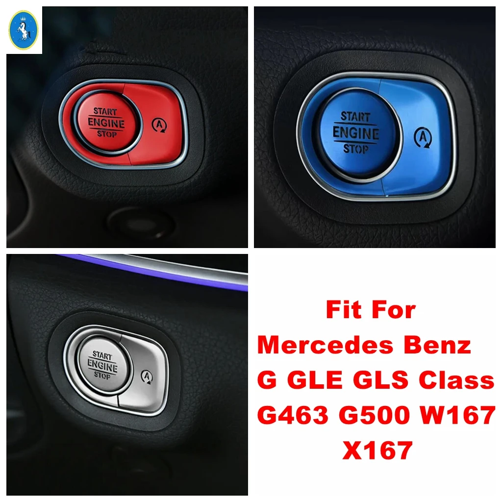 Auto Engine Start Stop Button Ring Circle Sticker Accessories Cover Trim For Mercedes Benz G GLE GLS Class G463 G500 W167 X167
Auto Engine Start Stop Button Ring Circle Sticker Accessories Cover Trim For Mercedes Benz G GLE GLS Class G463 G500 W167 X167