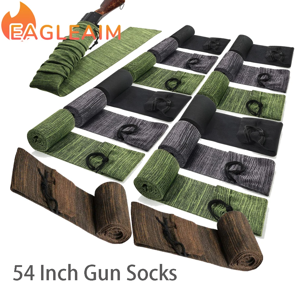 54 Inch Gun Socks Silicone Anti Rust Thick Gun Sleeve Waterproof with Drawstring Closure Bulk Pack for Tactical Hunting
54 Inch Gun Socks Silicone Anti Rust Thick Gun Sleeve Waterproof with Drawstring Closure Bulk Pack for Tactical Hunting