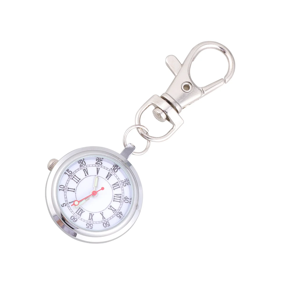 Quartz Pocket Watch Keyring Large Dial Roman Arabic Numbers Luminous Needle Easy Time Reading Night Couples Gift
Quartz Pocket Watch Keyring Large Dial Roman Arabic Numbers Luminous Needle Easy Time Reading Night Couples Gift
