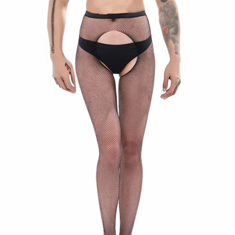 Sexy Men Fishnet Perspective Pantyhose Hollow Out Crotchless Stockings Fine Mesh See Through Slimming Temptation Lingerie
Sexy Men Fishnet Perspective Pantyhose Hollow Out Crotchless Stockings Fine Mesh See Through Slimming Temptation Lingerie