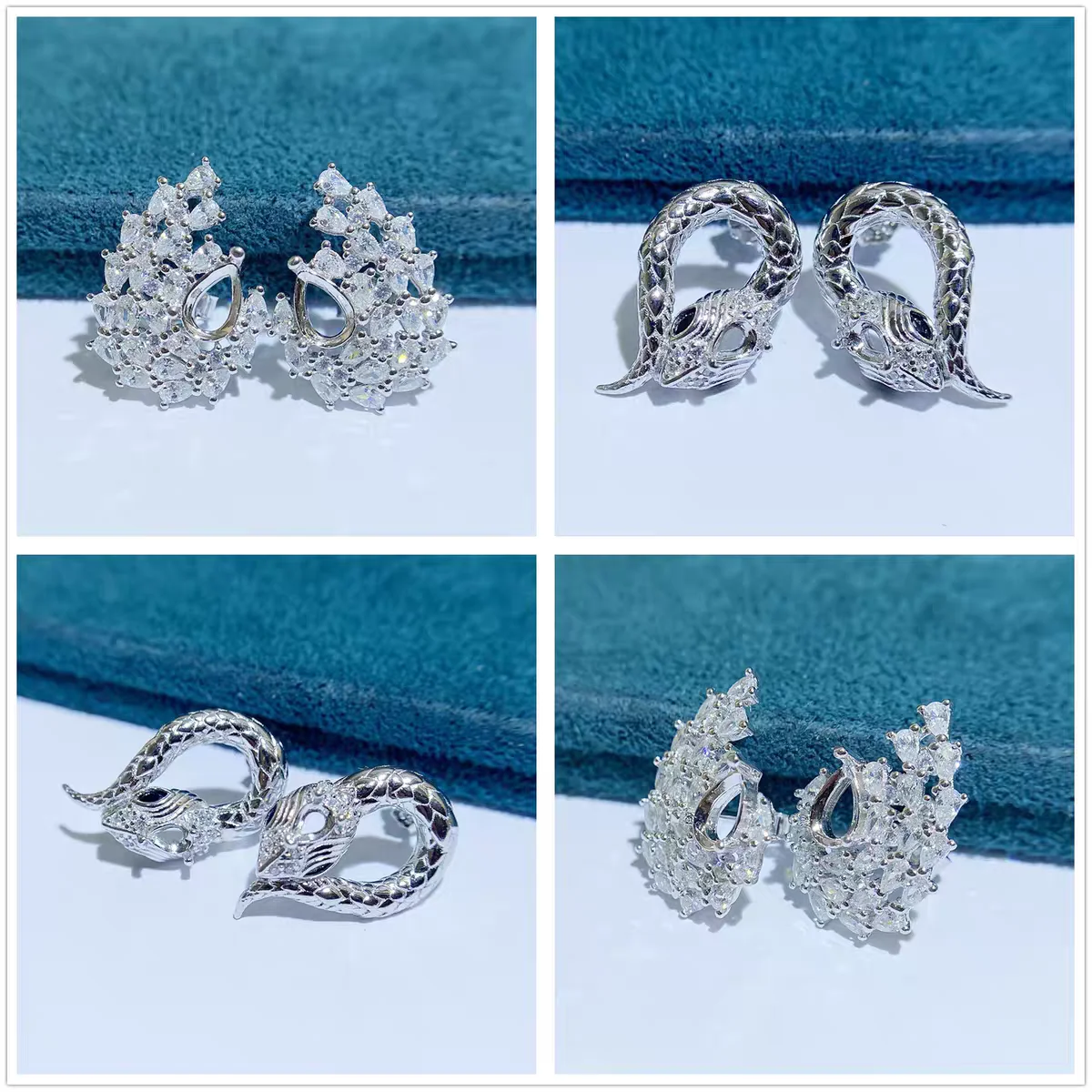 MeiBaPJ 3*4/4*6 камни капли воды DIY 925 серебро пустая установка серьги-гвоздики в виде змеи изысканные очаровательные свадебные украшения для женщин
MeiBaPJ 3*4/4*6 камни капли воды DIY 925 серебро пустая установка серьги-гвоздики в виде змеи изысканные очаровательные свадебные украшения для женщин