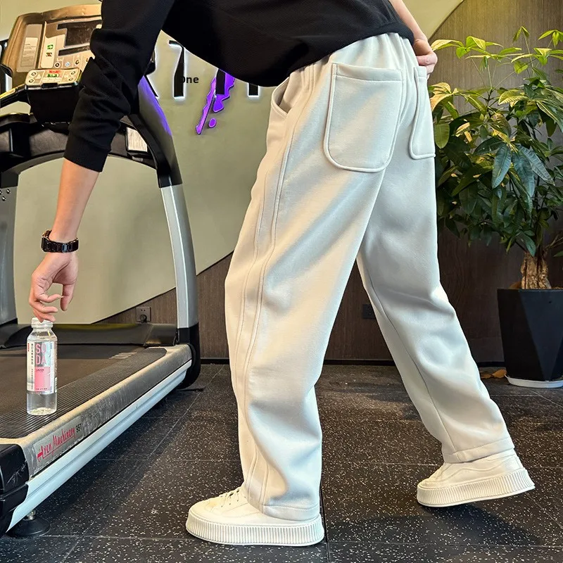 Men's Straight Leg Casual Pants Autumn New Sle Lightweight Luxury Loose Fit Sweatpants Casual Cotton Trousers
Men's Straight Leg Casual Pants Autumn New Sle Lightweight Luxury Loose Fit Sweatpants Casual Cotton Trousers