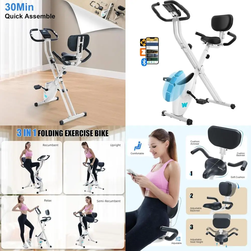 Велотренажер 5-в-1 с регулируемым магнитным сопротивлением на 16 уровней для домашних тренировок, выдерживает до 350 фунтов
Велотренажер 5-в-1 с регулируемым магнитным сопротивлением на 16 уровней для домашних тренировок, выдерживает до 350 фунтов