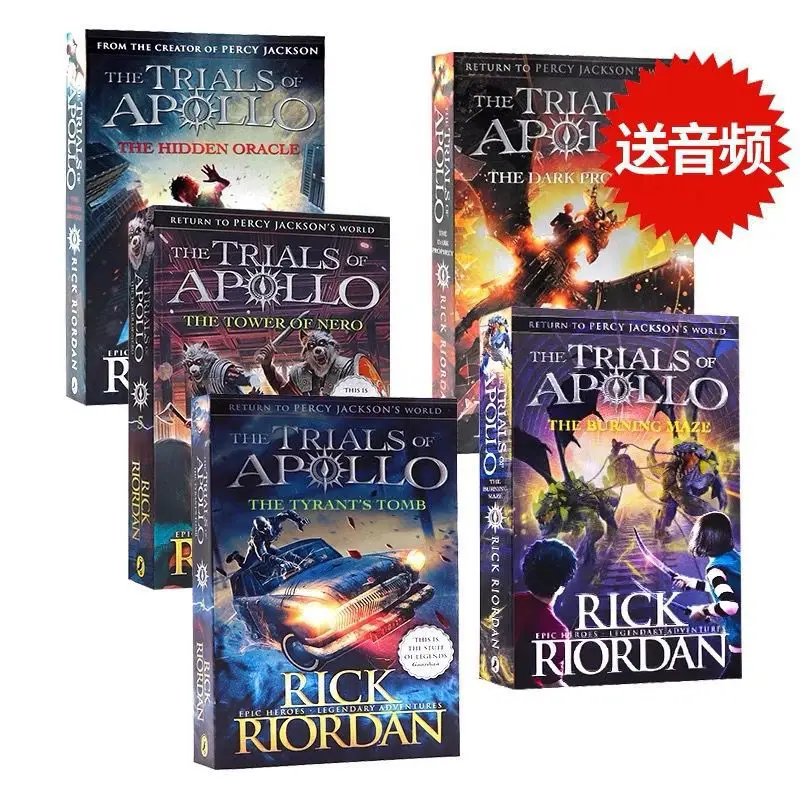 The Trials of Apollo Book 1-5 The Trials of Apollo 5 Books English Science Fiction for Children
The Trials of Apollo Book 1-5 The Trials of Apollo 5 Books English Science Fiction for Children
