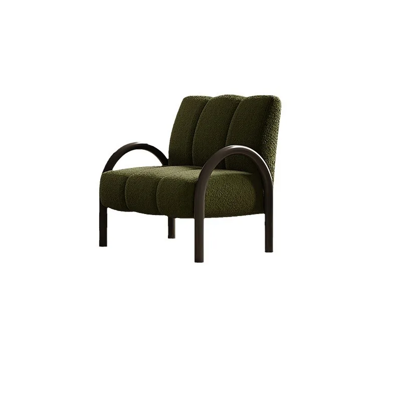 Bed and Breakfast Fabric Leisure Chair Designer Single Sofa Retro Living Room Balcony Lazy Backrest Chair
Bed and Breakfast Fabric Leisure Chair Designer Single Sofa Retro Living Room Balcony Lazy Backrest Chair