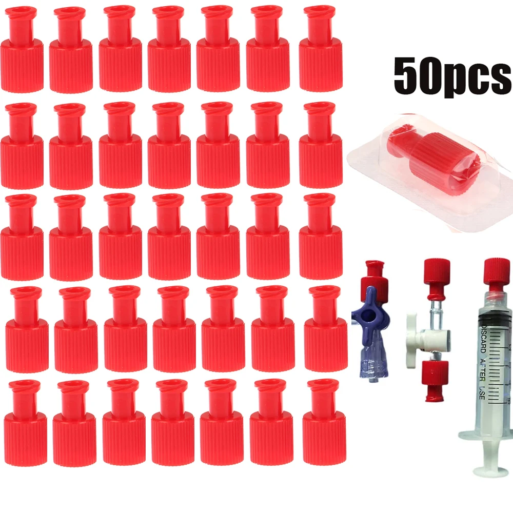 50Pcs Combi-Cap Male / Female Luer Lock Closure Sterile Individual Pack ABS Plastic Connector
50Pcs Combi-Cap Male / Female Luer Lock Closure Sterile Individual Pack ABS Plastic Connector