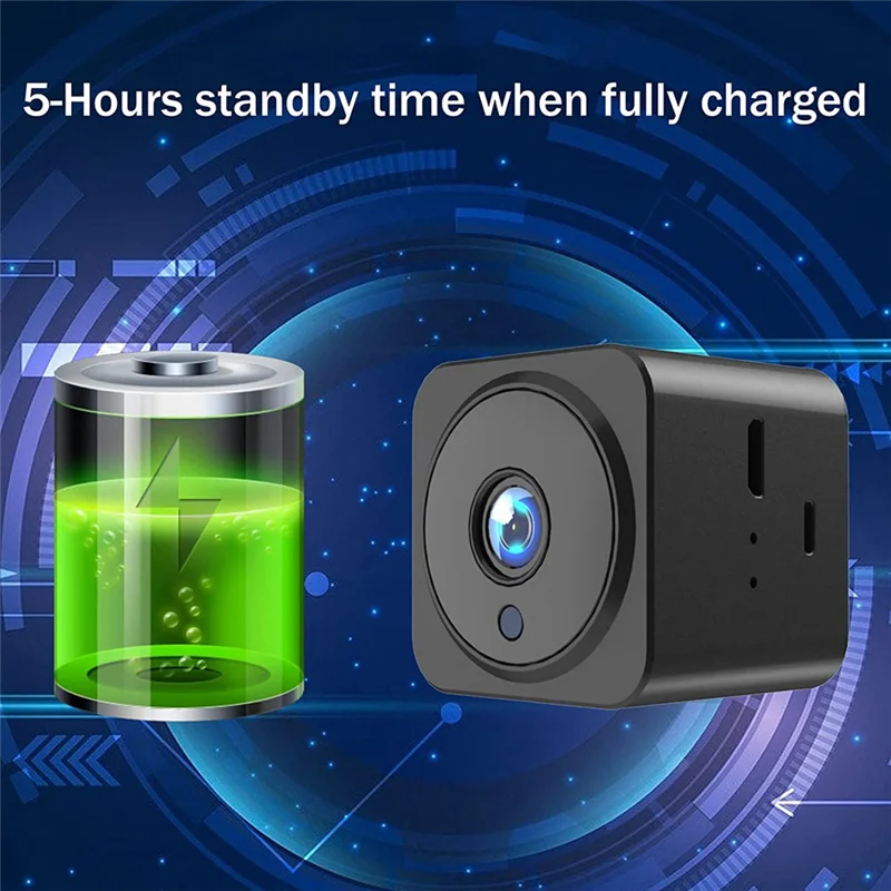 4K 1080P HD Mini Surveillance Camera Indoor WiFi Camera Live Transmission Mobile Phone App Camera Indoor with Battery SQ
4K 1080P HD Mini Surveillance Camera Indoor WiFi Camera Live Transmission Mobile Phone App Camera Indoor with Battery SQ