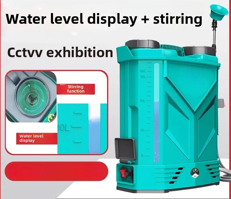 High-pressure agricultural electric sprayer lithium battery new backpack intelligent spraying pesticide watering can sprayer
High-pressure agricultural electric sprayer lithium battery new backpack intelligent spraying pesticide watering can sprayer