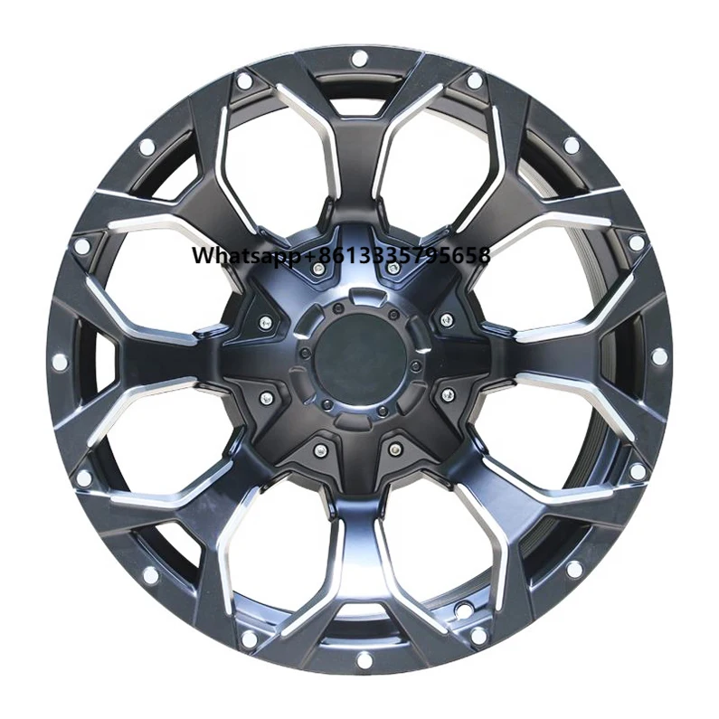 New 17-18 Inch Black Forged Alloy Car Wheel 6x139.7 Off-Road CB95.1mm Wheel for SUV FJ Cruiser for Land Cruiser Prado Polished
New 17-18 Inch Black Forged Alloy Car Wheel 6x139.7 Off-Road CB95.1mm Wheel for SUV FJ Cruiser for Land Cruiser Prado Polished