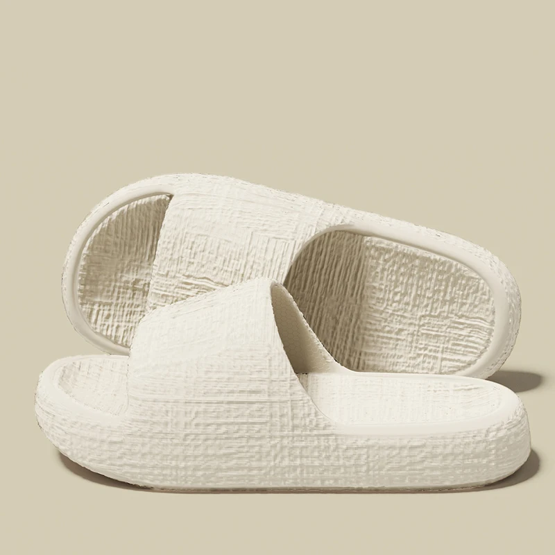 Litchi patterned thick bottom anti slip couple slippers
Litchi patterned thick bottom anti slip couple slippers