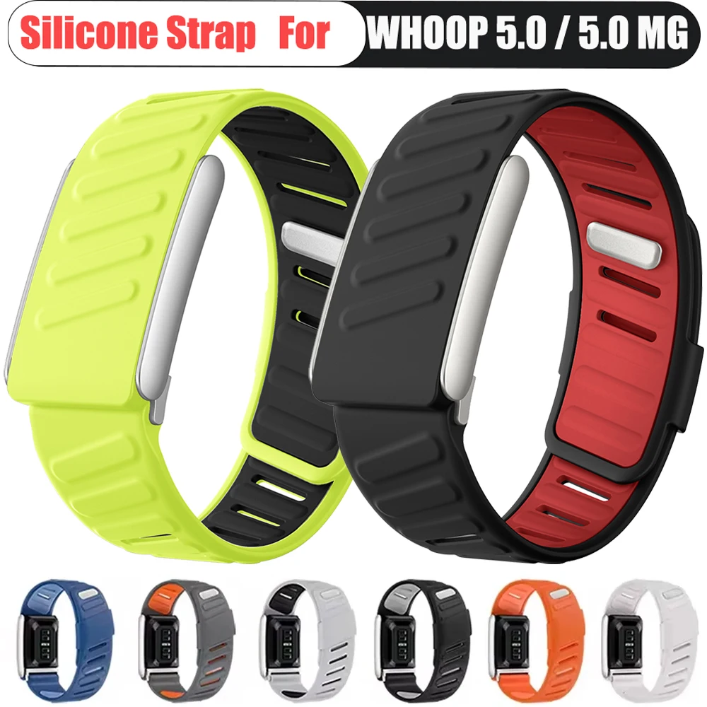 For WHOOP 5.0 / WHOOP5.0 MG Silicone Watch Band Quick Release Soft Breathable Sport Strap Waterproof WHOOP 5.0 Bracelet Correa
For WHOOP 5.0 / WHOOP5.0 MG Silicone Watch Band Quick Release Soft Breathable Sport Strap Waterproof WHOOP 5.0 Bracelet Correa