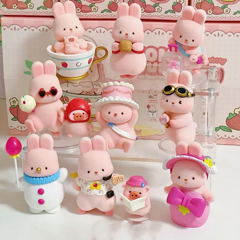 MOMO BUNNY Strawberry Town Series слепая коробка аниме фигурка кролик кукла украшение для рабочего стола сюрприз Mystery Box милая модель подарочная игрушка 
MOMO BUNNY Strawberry Town Series слепая коробка аниме фигурка кролик кукла украшение для рабочего стола сюрприз Mystery Box милая модель подарочная игрушка