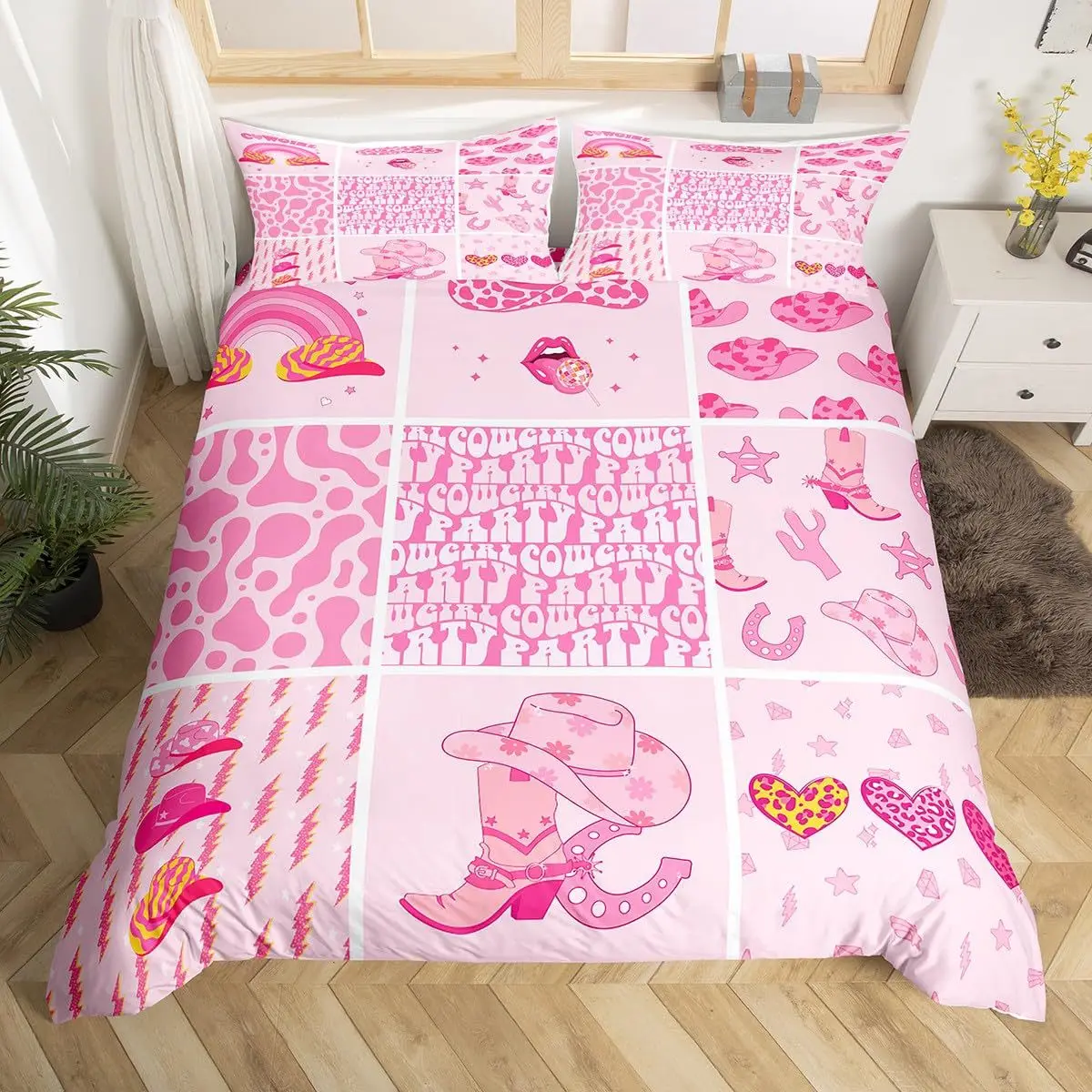 2/3pcs bedding set Digital Print Comfortable Duvet Cover for Home Bedroom Decoration, 1 Duvet Cover and 2pillowcase with Zippers
2/3pcs bedding set Digital Print Comfortable Duvet Cover for Home Bedroom Decoration, 1 Duvet Cover and 2pillowcase with Zippers