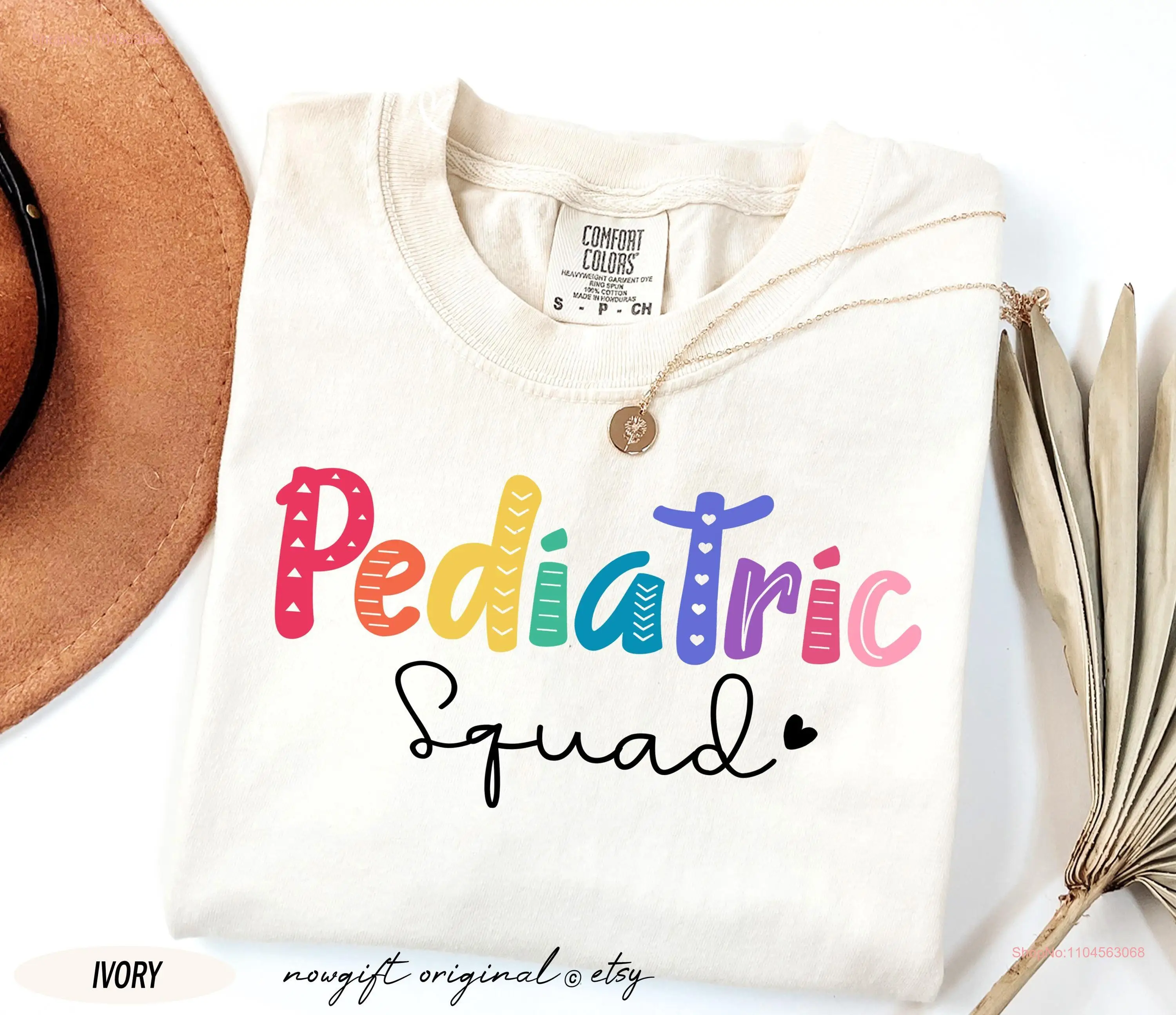 Comfort Colors T Shirt Pediatric Squad Peds Pediatrics Nurse Dentist Practitional long or short sleeves
Comfort Colors T Shirt Pediatric Squad Peds Pediatrics Nurse Dentist Practitional long or short sleeves