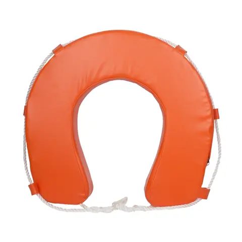 Life Buoy Ring Waterproof PU, Universal Ring Swim Pool Accessories Water Sport Boating Safety Foam Float Lifeguard for Adult Kid