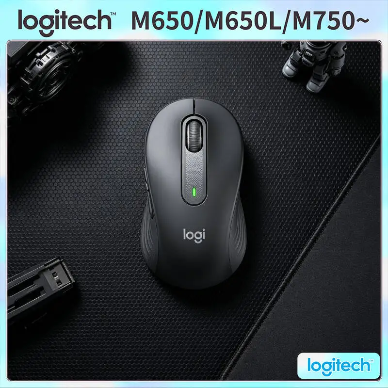 Logitech M650/M650L Wireless Ergonomic Mouse - Dual Connectivity, 400-4000 DPI Adjustable, 90% Quieter Clicks, 24-Month Battery
Logitech M650/M650L Wireless Ergonomic Mouse - Dual Connectivity, 400-4000 DPI Adjustable, 90% Quieter Clicks, 24-Month Battery