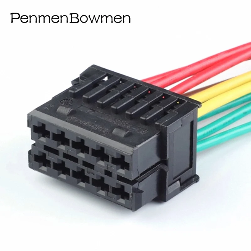 1 Set 10 Pin Auto Unsealed Glass Lifter The truck Socket Parts Electrical Cable Connectors Wire Harness Plug 1418994-1
1 Set 10 Pin Auto Unsealed Glass Lifter The truck Socket Parts Electrical Cable Connectors Wire Harness Plug 1418994-1