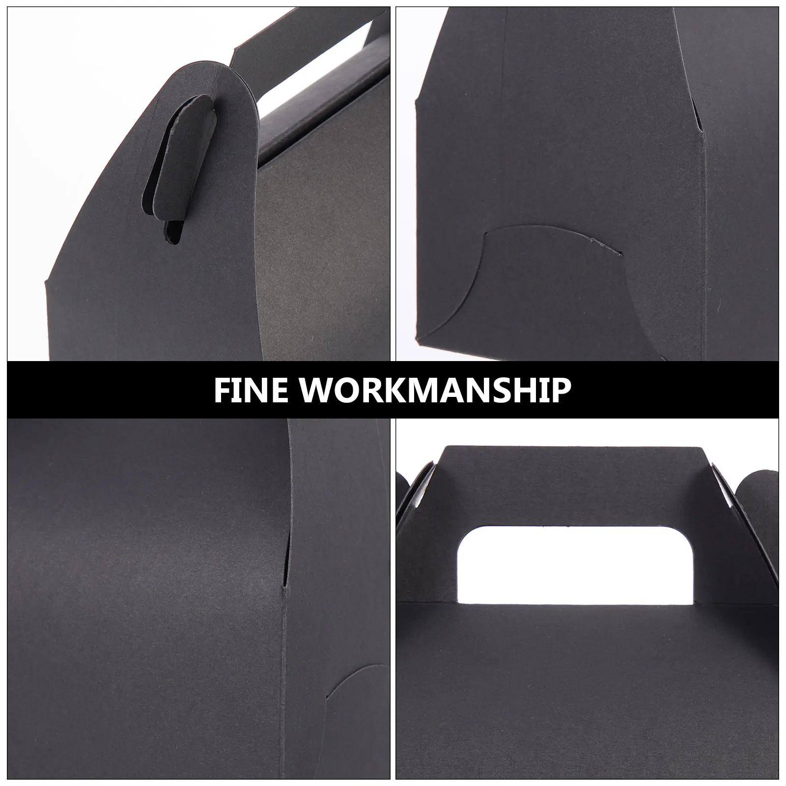 20 Pcs Kraft Paper Food Boxes Favor Containers Treat Cases Cake Gift Boxes Takeaway Packaging Black Card Snack Popcorn Potato
20 Pcs Kraft Paper Food Boxes Favor Containers Treat Cases Cake Gift Boxes Takeaway Packaging Black Card Snack Popcorn Potato