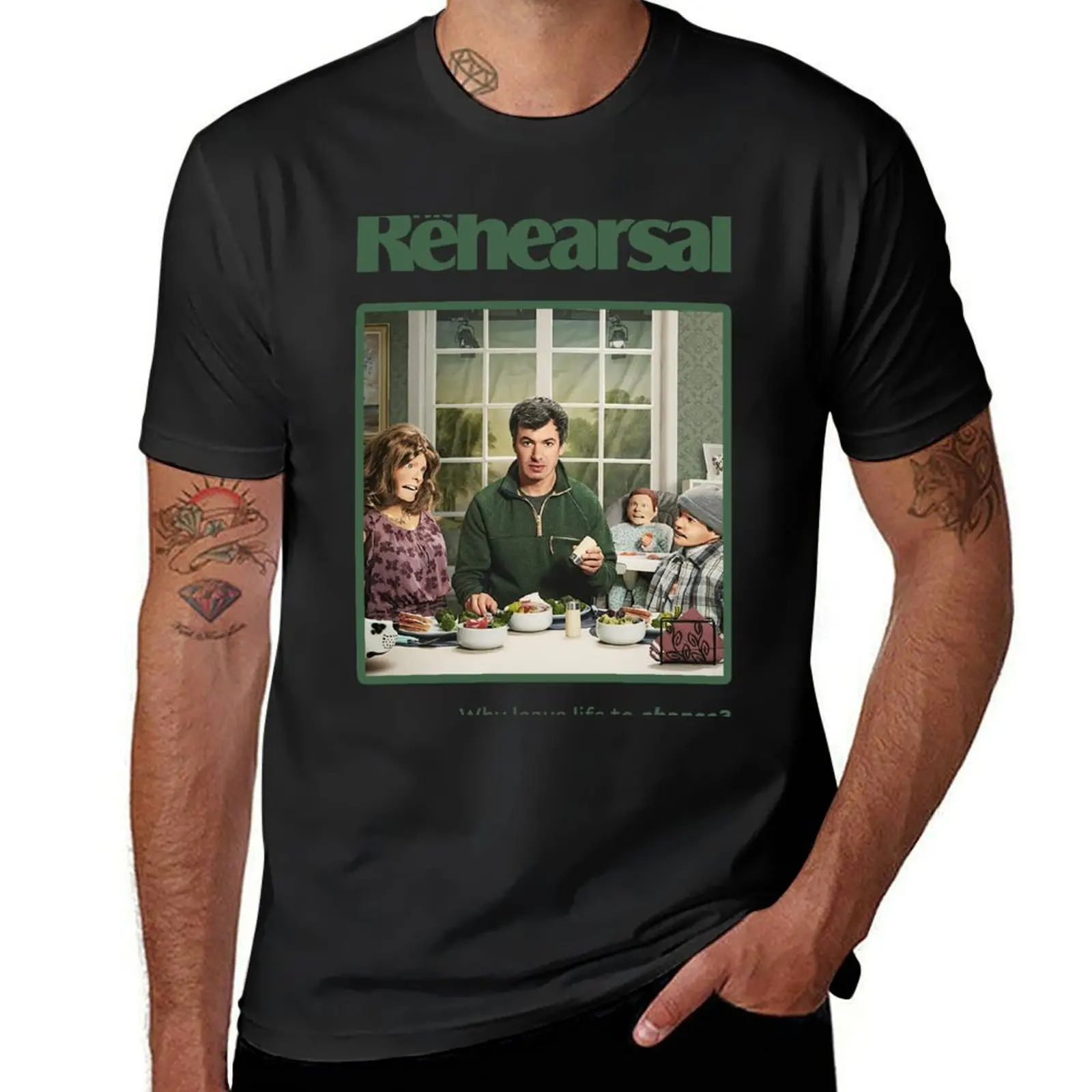 Nathan Fielder The Rehearsal T-Shirt plus size tops quick-drying t shirt for men
Nathan Fielder The Rehearsal T-Shirt plus size tops quick-drying t shirt for men