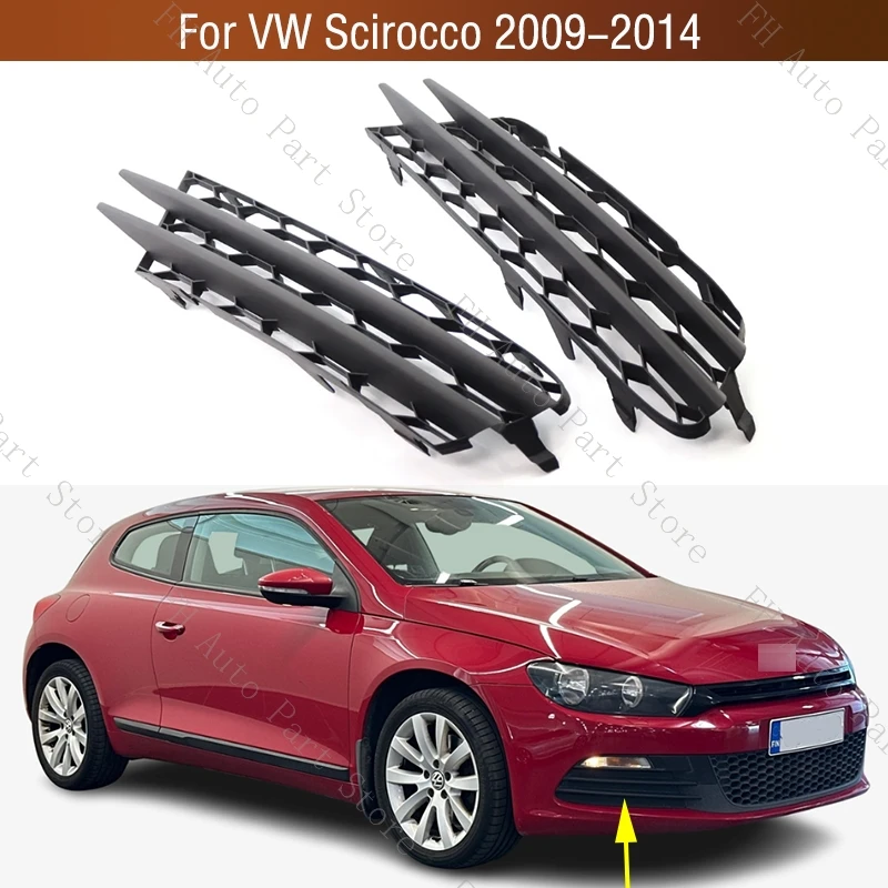 1Pair 1K8853665B 1K8853666B Front Bumper Fog Lamp Light Grille Frame Bezel Cover For VW Scirocco 2009 2010 2011 2012 2013 2014
1Pair 1K8853665B 1K8853666B Front Bumper Fog Lamp Light Grille Frame Bezel Cover For VW Scirocco 2009 2010 2011 2012 2013 2014