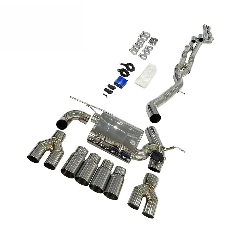 304 Stainless Steel Catback Muffler Exhaust System for F8X F80 F82 F83 M3 M4 Valvetronic F80 M3 Exhaust Equal Length
304 Stainless Steel Catback Muffler Exhaust System for F8X F80 F82 F83 M3 M4 Valvetronic F80 M3 Exhaust Equal Length