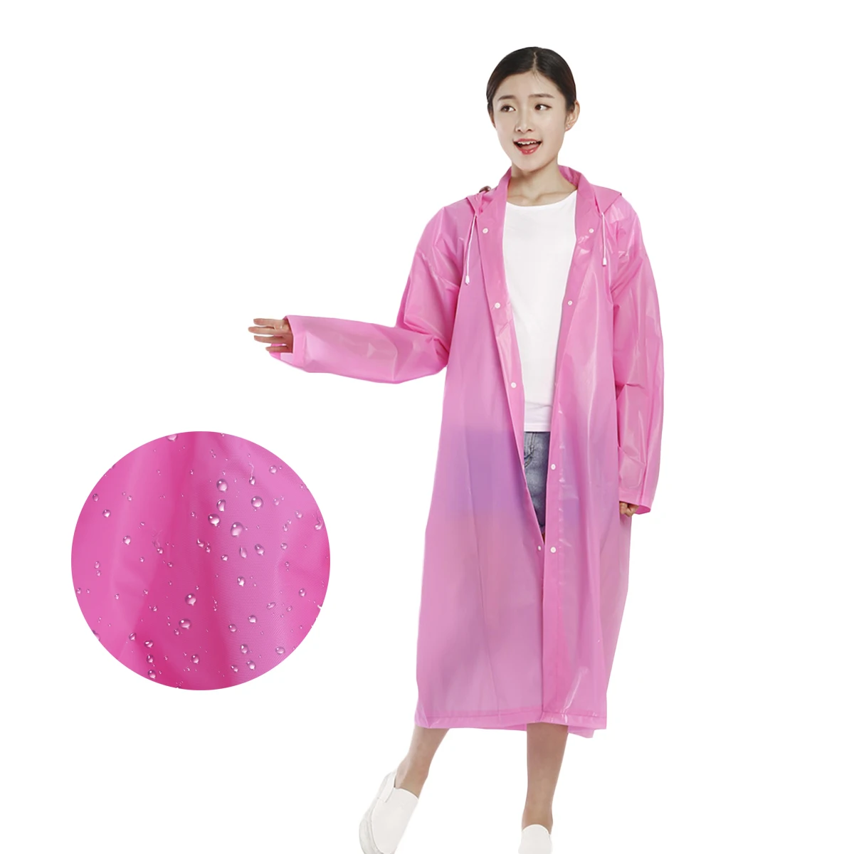 Eco friendly Raincoat Unisex Hooded Ponchos Lightweight Durable Tear resistant Outdoor Activities Foldable Travel Rainwear
Eco friendly Raincoat Unisex Hooded Ponchos Lightweight Durable Tear resistant Outdoor Activities Foldable Travel Rainwear
