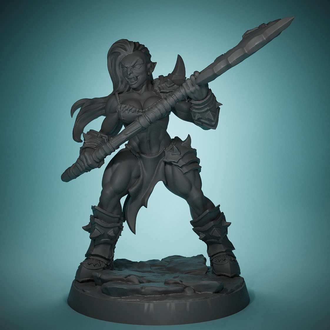 Orc Barbarian-Axe-3D Miniatures-Tabletop Tactical Gaming Roleplaying-Game Room Dress Up-Hand Painted Models-Holiday Gifts
Orc Barbarian-Axe-3D Miniatures-Tabletop Tactical Gaming Roleplaying-Game Room Dress Up-Hand Painted Models-Holiday Gifts