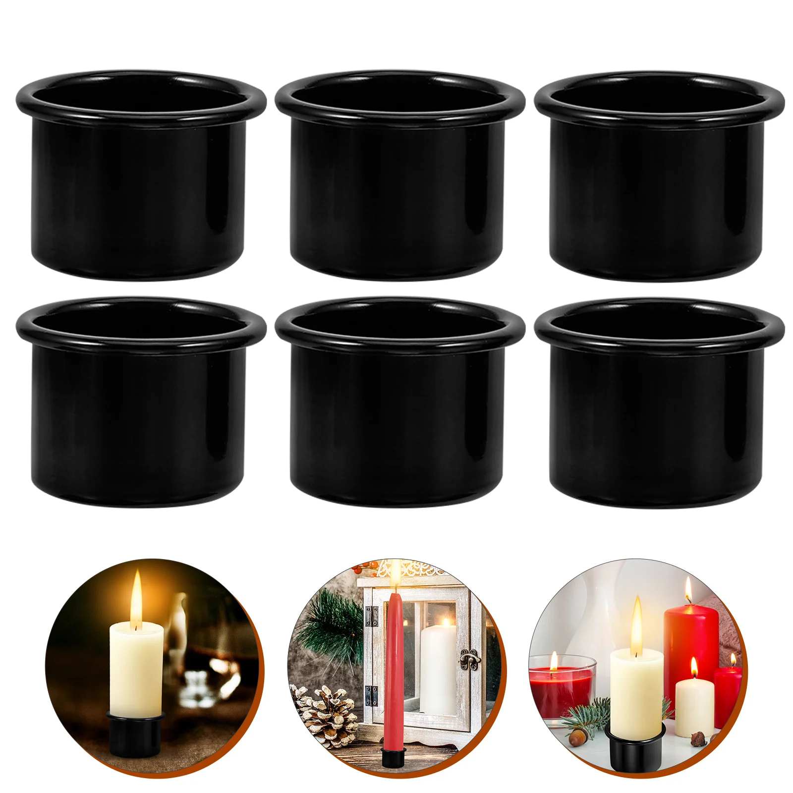30 Pcs Candlestick Holders Aluminum Insert Cups Wedding Bulk DIY Black Tea Light Tin
30 Pcs Candlestick Holders Aluminum Insert Cups Wedding Bulk DIY Black Tea Light Tin