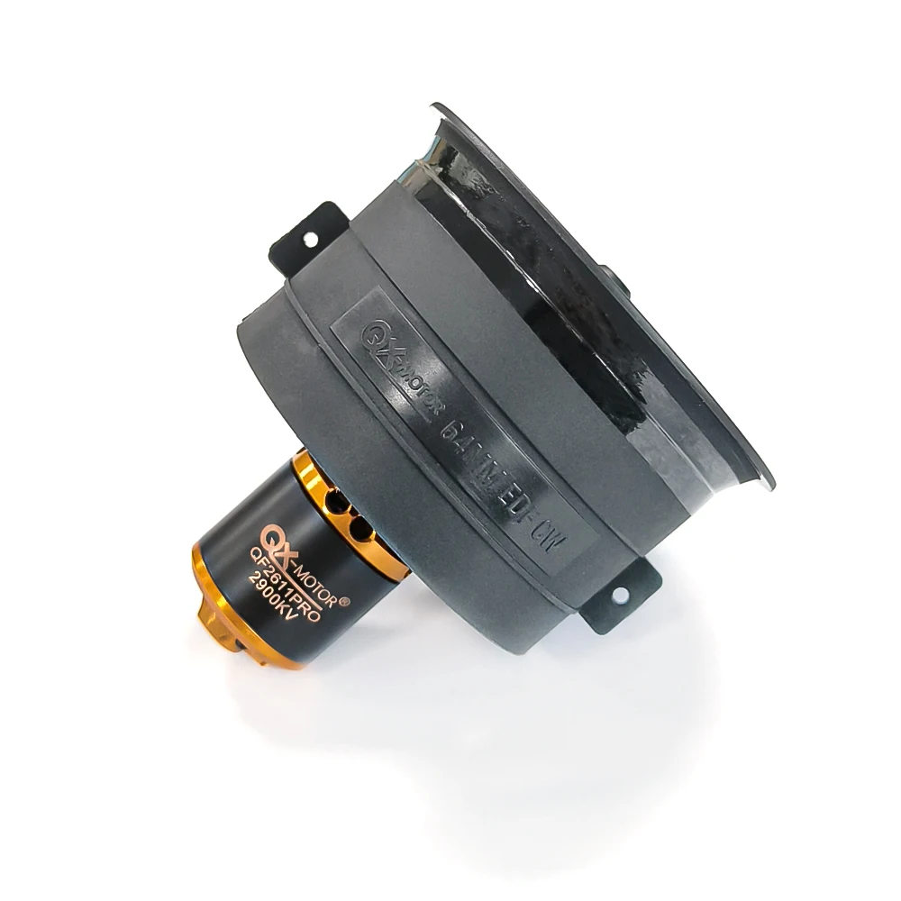 QX-Motor 64mm 5 Blades EDF Ducted Fan QF2611PRO 2900KV3200KV4000KV with Brushless Motor 40A 60A ESC For Remote Control RC Parts
QX-Motor 64mm 5 Blades EDF Ducted Fan QF2611PRO 2900KV3200KV4000KV with Brushless Motor 40A 60A ESC For Remote Control RC Parts
