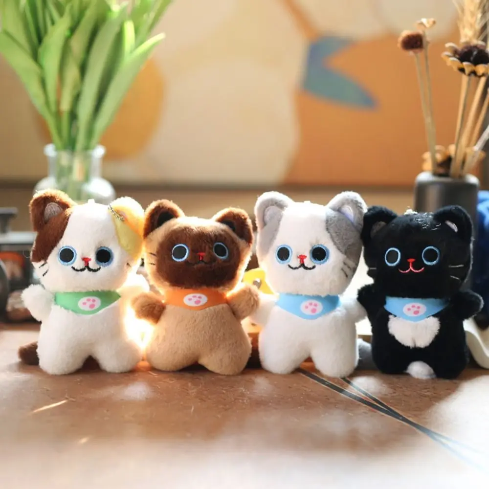 New Plush Cartoon Cat Keychain CreativeToy Multicolor Cute Bag Pendant Stuffed Animals Soft Fluffty Animal Doll Gift
New Plush Cartoon Cat Keychain CreativeToy Multicolor Cute Bag Pendant Stuffed Animals Soft Fluffty Animal Doll Gift