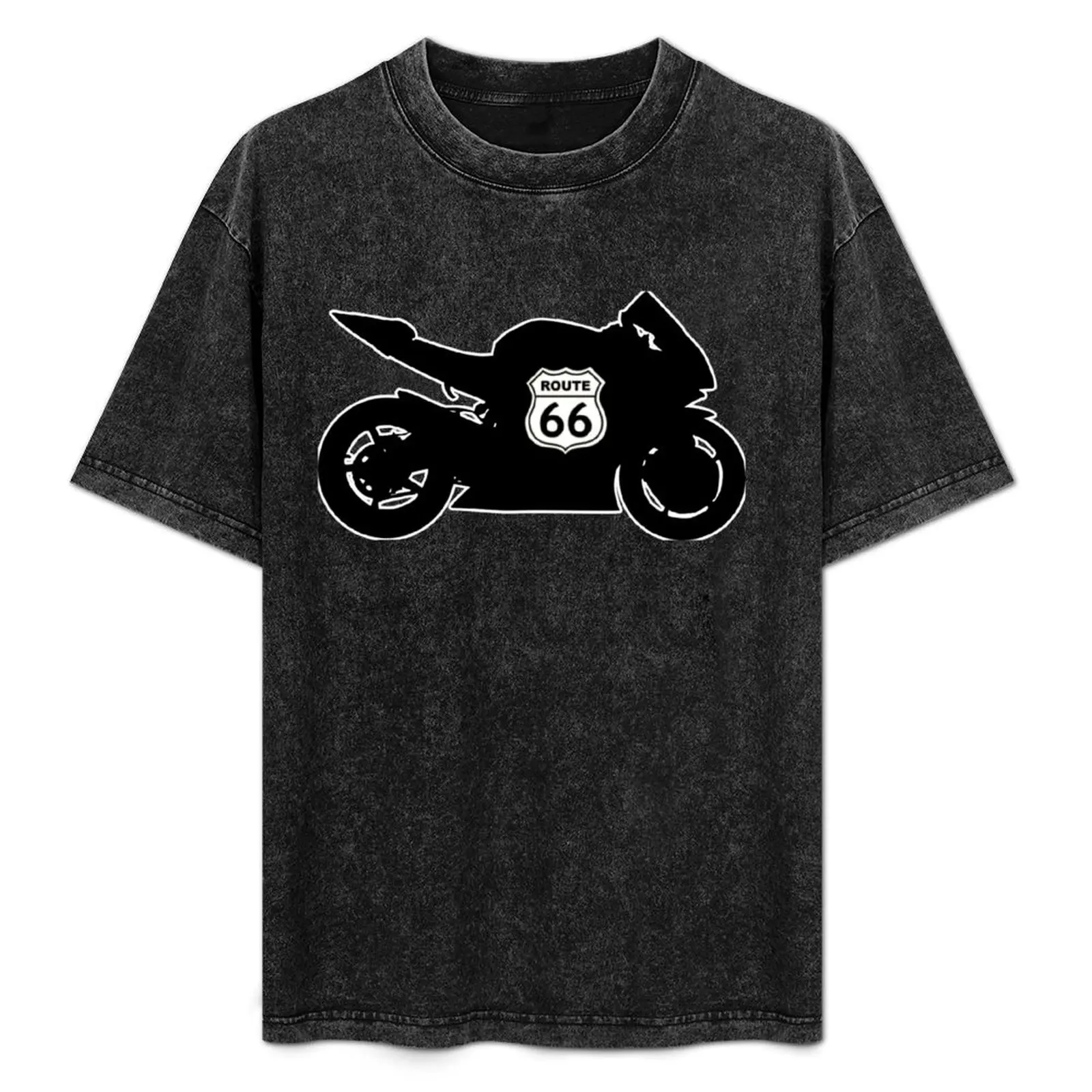 Motorcycle With Route 66 Logo T-Shirt Soft Lightweight Cotton T-Shirt
Motorcycle With Route 66 Logo T-Shirt Soft Lightweight Cotton T-Shirt