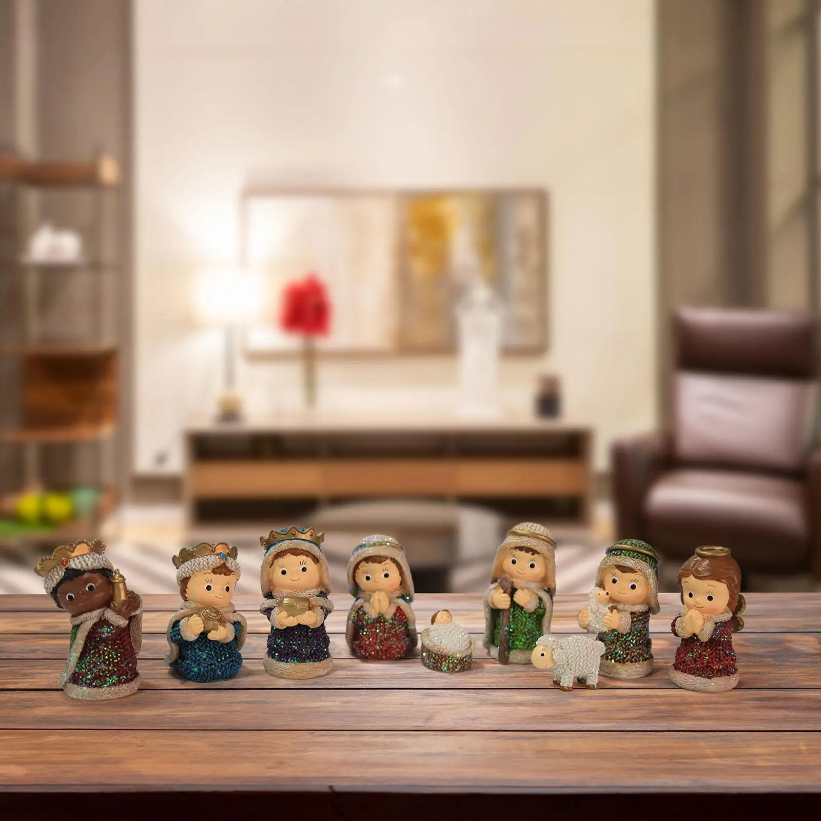 Рождественский кормушка для рождества, коллекционные предметы для стола, подарок на Рождество, религиозный
Рождественский кормушка для рождества, коллекционные предметы для стола, подарок на Рождество, религиозный