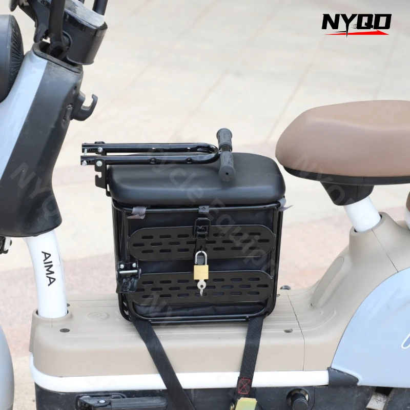 Electric Scooter Child Seat Front Storage Can Be Locked Motorcycle Child Safety Half Circle Foot Pedal Armrest Strap Seat
Electric Scooter Child Seat Front Storage Can Be Locked Motorcycle Child Safety Half Circle Foot Pedal Armrest Strap Seat