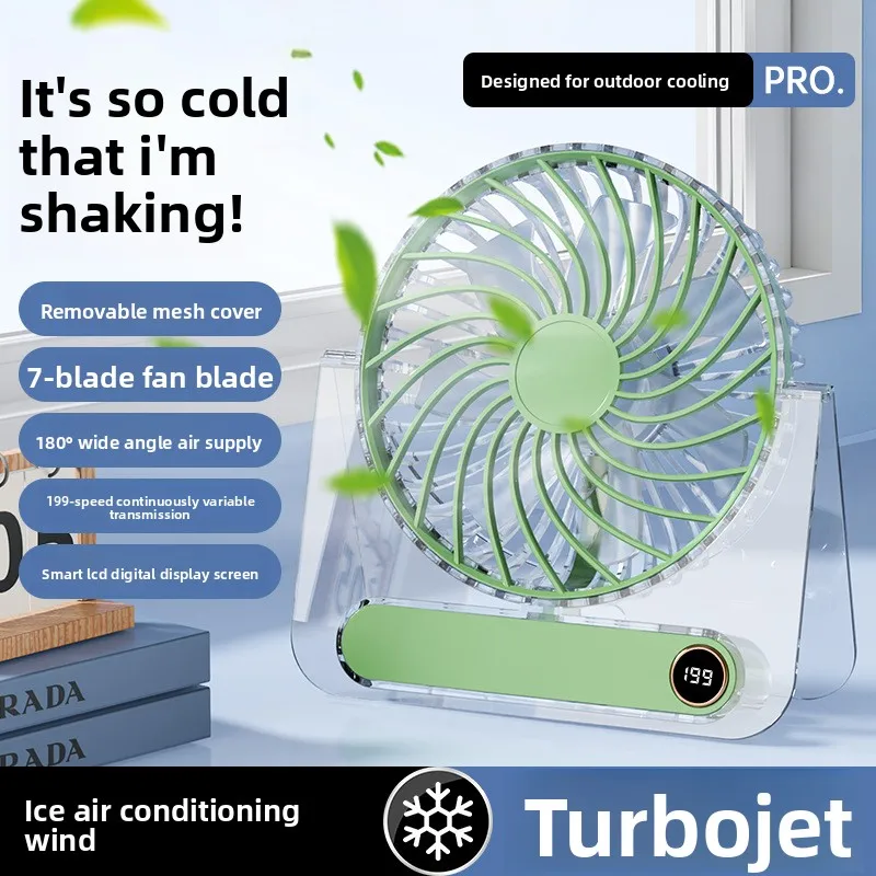 199 Speed Ultra Thin Foldable Desk Fan USB Rechargeable Silent Cooling Fan Portable Smart Digital Display Fan for Home Office
199 Speed Ultra Thin Foldable Desk Fan USB Rechargeable Silent Cooling Fan Portable Smart Digital Display Fan for Home Office