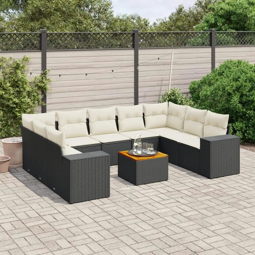 Elegant Garden Sofa Set in Black and Cream White Stylish Outdoor Furniture Comfortable Seating for Patio and Backyard Decor
Elegant Garden Sofa Set in Black and Cream White Stylish Outdoor Furniture Comfortable Seating for Patio and Backyard Decor