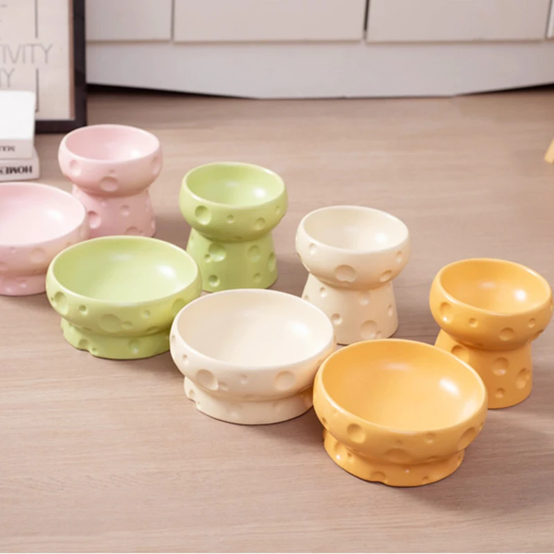 Ceramic Elevated Cat Bowl Feeder Drinker For Cat Puppy Dog Protect Cervical Spine Raised Cat Water Food Bowl Supplies Porcelain
Ceramic Elevated Cat Bowl Feeder Drinker For Cat Puppy Dog Protect Cervical Spine Raised Cat Water Food Bowl Supplies Porcelain