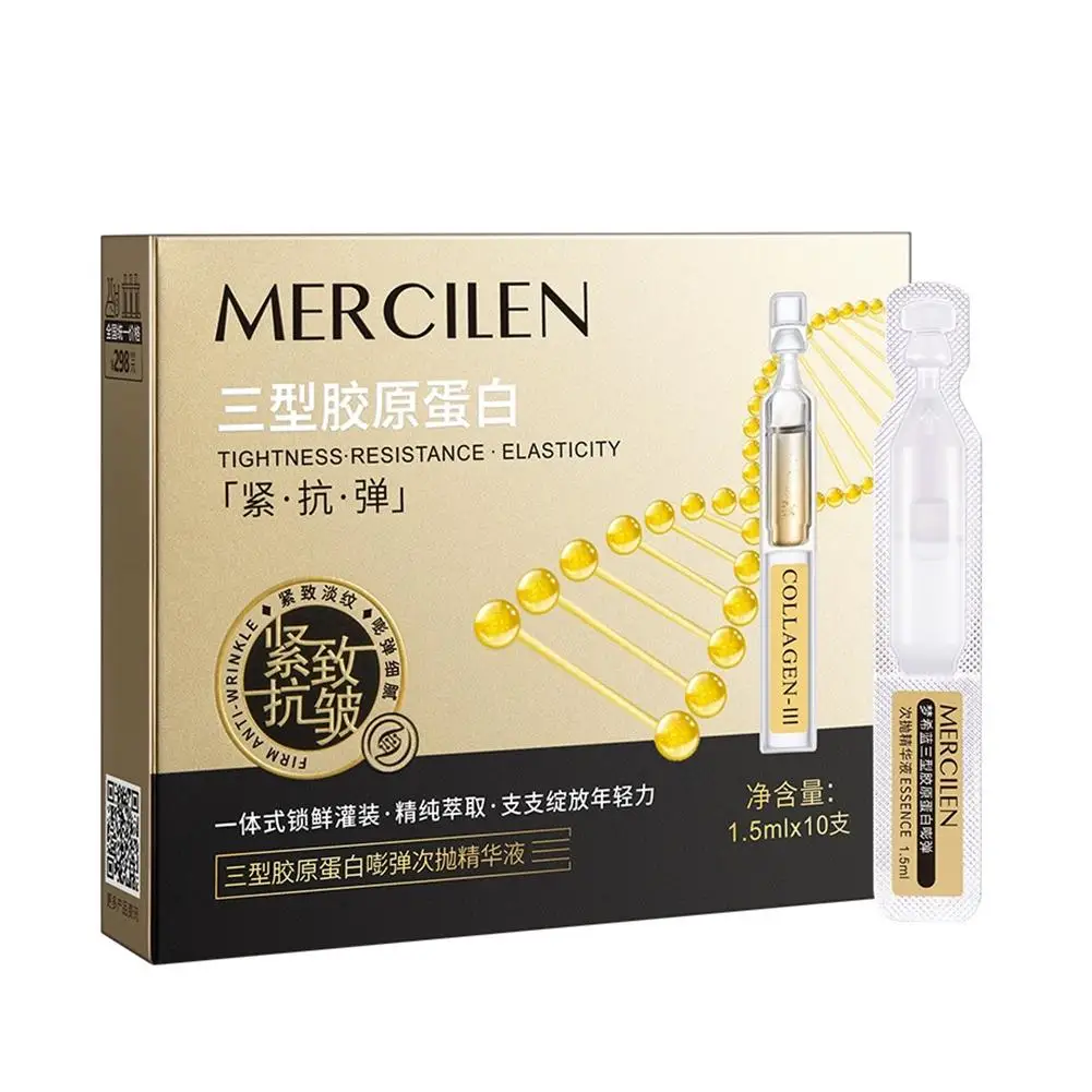 10/30Pcs Recombinant Collagen Face Essence Disposable Portable Soothing Moisturizing Serum Firming Elastic Skin Care Set
10/30Pcs Recombinant Collagen Face Essence Disposable Portable Soothing Moisturizing Serum Firming Elastic Skin Care Set