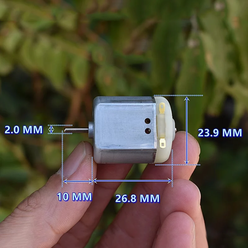 FP-260CN-20100 Mini 260 Motor DC6V High Speed DIY Small DC Motor for Toys
FP-260CN-20100 Mini 260 Motor DC6V High Speed DIY Small DC Motor for Toys