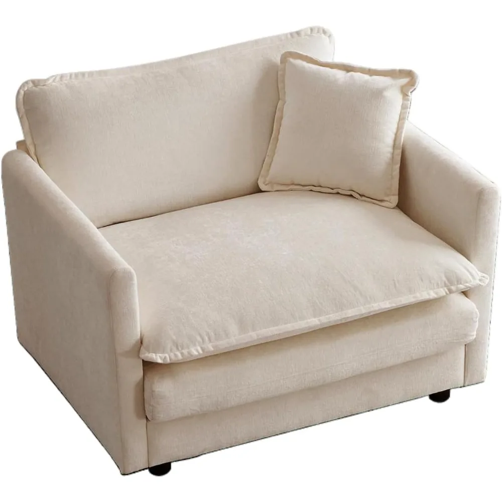 Chair - 41.4”W Big Comfy Modular Cloud Chair, Cozy Armchair for Living Room, Bedroom, Kids Room, Family Room, Reading Book
Chair - 41.4”W Big Comfy Modular Cloud Chair, Cozy Armchair for Living Room, Bedroom, Kids Room, Family Room, Reading Book