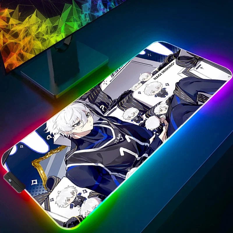 LED Mouse Pad B-blue Lock High cost-effective RGB Mouse Pad With Exclusive Desktop Decoration And Unique Design 90X40 Mouse Pad
LED Mouse Pad B-blue Lock High cost-effective RGB Mouse Pad With Exclusive Desktop Decoration And Unique Design 90X40 Mouse Pad