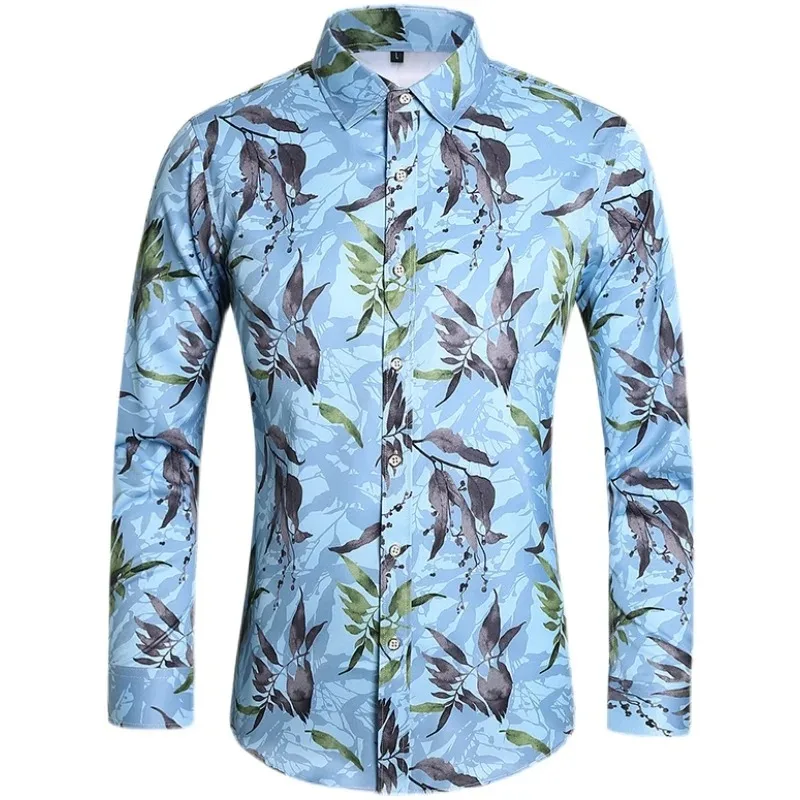 Men's Clothing Tiger Printed Shirt Retro Casual Men's Long Sleeved Elastic Button Long Sleeved Shirt
Men's Clothing Tiger Printed Shirt Retro Casual Men's Long Sleeved Elastic Button Long Sleeved Shirt