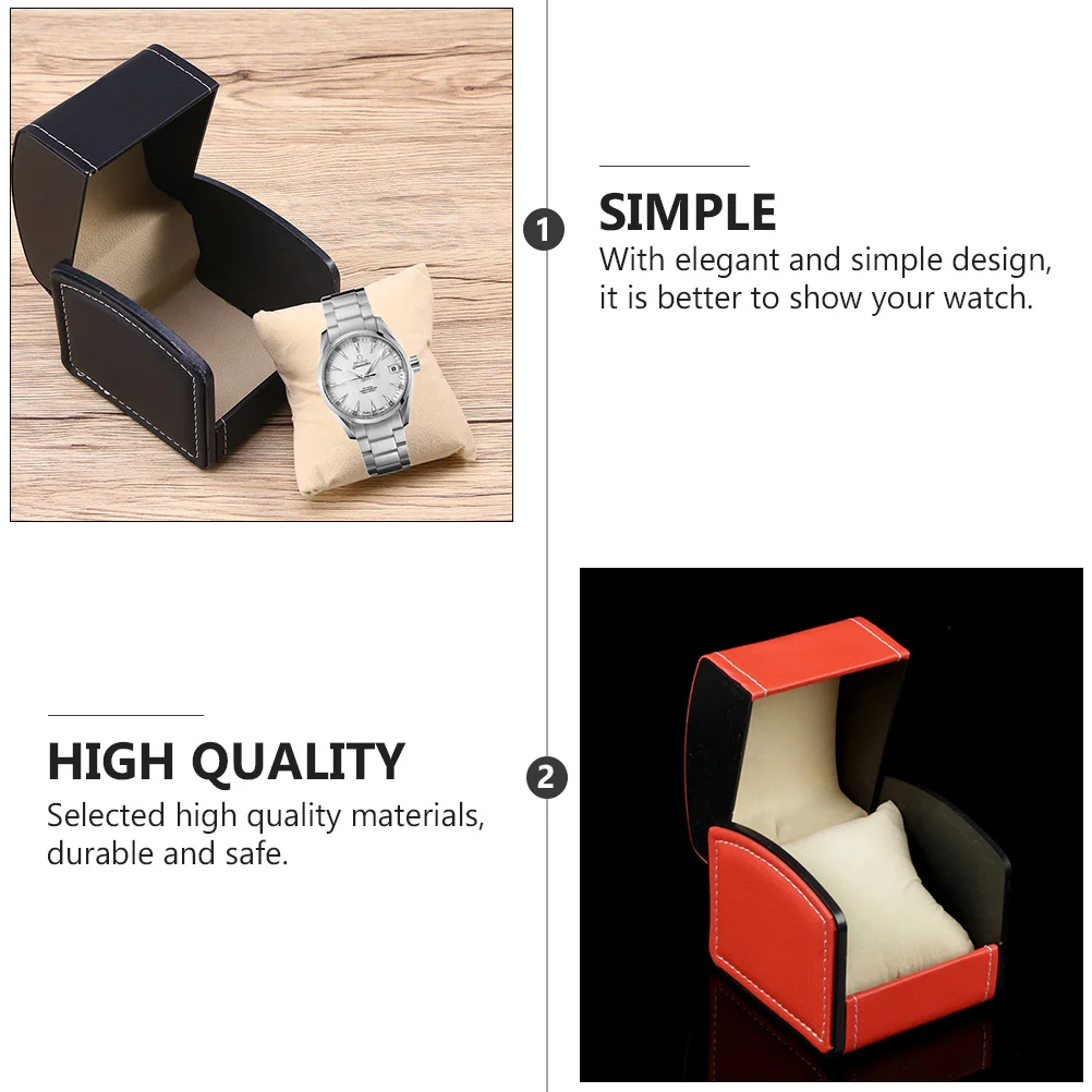 3Pcs Wristwatch Storage Box PU Durable Watch Display Case Jewelry Organizer Gift Box Watch Case
3Pcs Wristwatch Storage Box PU Durable Watch Display Case Jewelry Organizer Gift Box Watch Case