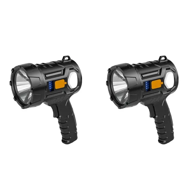 【SPECIAL】2X Handheld Flashlight Outdoor LED Strong Light LED Spot Lights Searchlight Outdoor Solar Lantern
【SPECIAL】2X Handheld Flashlight Outdoor LED Strong Light LED Spot Lights Searchlight Outdoor Solar Lantern